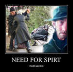 Демотиватор NEED FOR SPIRT most wanted