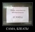 Демотиватор САМА, БЛЕАТЬ!  - 2012-11-26