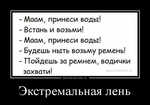 Демотиватор Экстремальная лень  - 2015-10-12