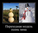 Демотиватор Переходная модель осень зима 