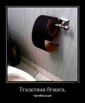 Демотиватор Туалетная бумага, Челябинская