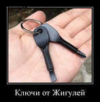 Демотиватор «Ключи от Жигулей »